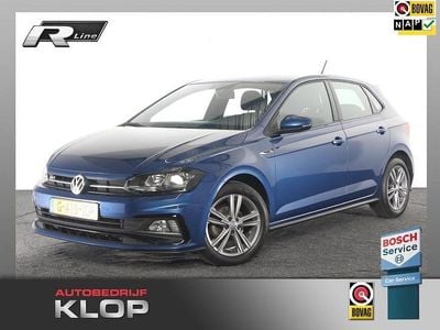 Blauw Occasion 2019 VW Polo R-line Hatchback | € 16.850 (Eerlijke prijs)