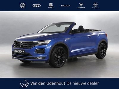 Blauw Occasion 2021 VW T-Roc Cabriolet R-line Cabriolet | € 31.750 (Eerlijke prijs)