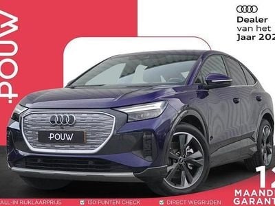 Blauw Gebruikt 2021 Audi Q4 Sportback e-tron Advanced SUV | € 30.500 (Eerlijke prijs)