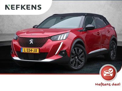 Rood Gebruikt 2021 Peugeot e-2008 GT SUV | € 17.200 (Eerlijke prijs)
