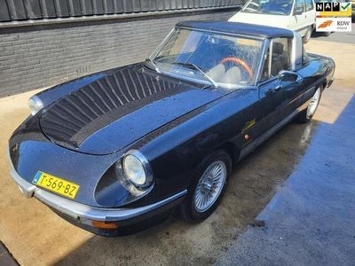 Occasion Alfa Romeo Spider 103 PK (75 kW) 1986 Zwart Cabriolet