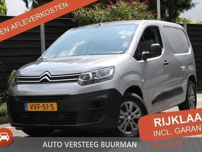 tweedehands Citroën Berlingo 1.5 BlueHDi 100PK 3-zitplaatsen, Airco, Radio DAB+, Cruise Control, Apple Carplay/Android Auto