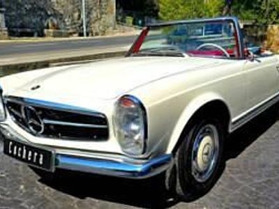 Witmercedes white 050g Occasion 1968 Mercedes SL280 Cabriolet | € 159.000