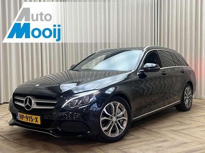 Zwart Occasion 2015 Mercedes C350e Edition Stationwagen | € 14.950 (Iets duurder)