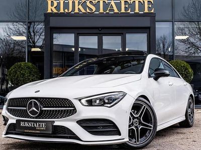 Wit Occasion 2019 Mercedes CLA180 AMG Sedan | € 29.900 (Iets duurder)