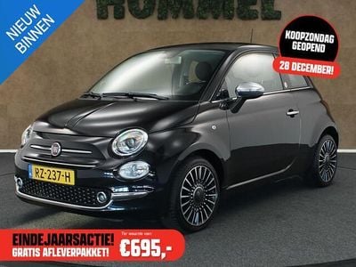 Zwart Gebruikt 2018 Fiat 500 Lounge Hatchback | € 8.950 (Eerlijke prijs)