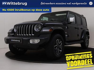 Zwart Occasion 2023 Jeep Wrangler Unlimited Sahara SUV | € 65.925 (Eerlijke prijs)