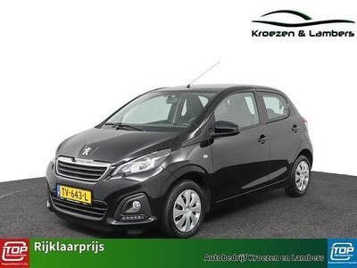 Occasion Peugeot 108 Active 72 PK (52 kW) 2018 Zwart Hatchback