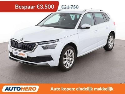 Wit Occasion 2020 Skoda Kamiq Style SUV | € 18.449 (Super prijs)