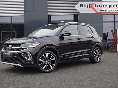 Zwart, metallic lak Occasion 2024 VW T-Cross R-line SUV | € 34.950 (Duur)