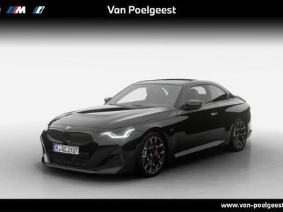 Saphirschwarz metallic (zwart metallic) Nieuw 2025 BMW 220 M Sport Coupé | € 71.223 (Eerlijke prijs)