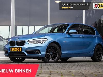 Blauw (metallic) Occasion 2017 BMW 118 Executive Hatchback | € 16.850 (Eerlijke prijs)