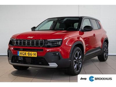 Rood Nieuw 2025 Jeep Avenger Summit SUV | € 31.990 (Goede deal)