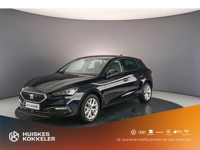 tweedehands Seat Leon Style Business Intense 1.0 TSI 110pk Achteruitrijcamera, Navigatie, Parkeer assistent, Adaptive cruise control, Airco, DAB, Parkeersensoren, Keyless start