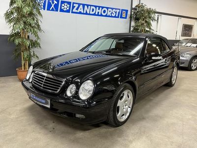 Occasion Mercedes CLK200 Elegance 165 PK (121 kW) 2001 Zwart, metallic lak Cabriolet