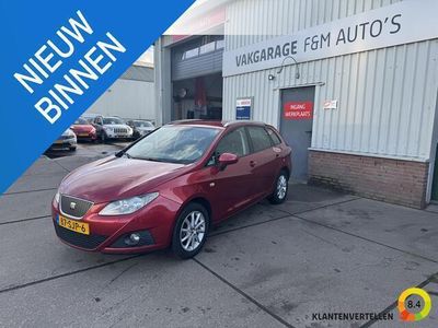 Rood Occasion 2011 Seat Ibiza ST Ecomotive Stationwagen | € 2.950 (Eerlijke prijs)
