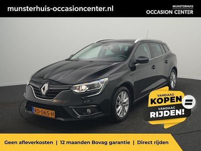 Zwart (metallic) Occasion 2017 Renault Mégane GrandTour Zen Stationwagen | € 13.950 (Eerlijke prijs)