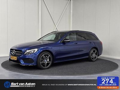 Blauw Gebruikt 2017 Mercedes C180 Sport Edition Stationwagen | € 15.950 (Eerlijke prijs)