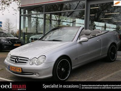 tweedehands Mercedes 200 CLK-KLASSE CabrioletK. Avantgarde LEDER AUTOMAAT YOUNGTIMER!