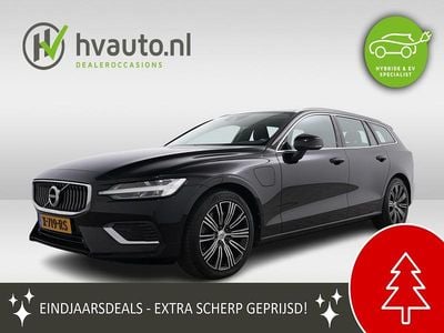 Zwart Gebruikt 2021 Volvo V60 Inscription Stationwagen | € 28.900 (Super prijs)