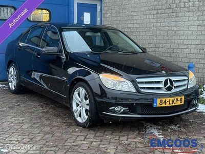 Zwart Occasion 2009 Mercedes C180 Avantgarde Sedan | € 6.950 (Eerlijke prijs)