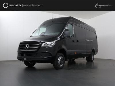 Zwart Nieuw 2025 Mercedes Sprinter Van | € 72.495 (Eerlijke prijs)