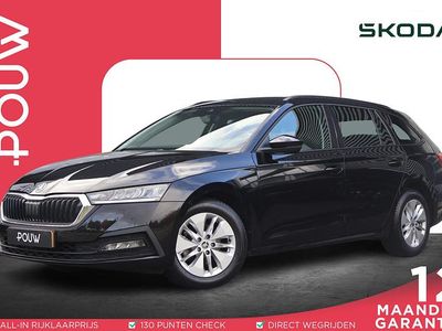 Zwart Gebruikt 2023 Skoda Octavia Ambition Stationwagen | € 20.950 (Eerlijke prijs)