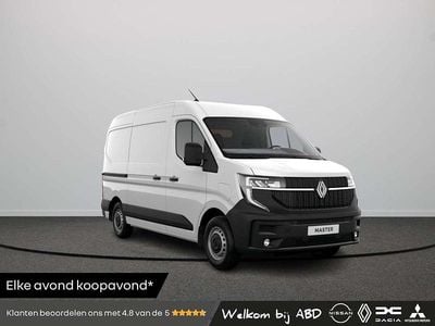 Wit Nieuw 2025 Renault Master Van | € 38.274 (Super prijs)