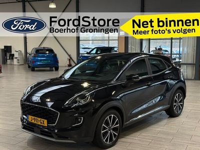 Occasion Ford Puma Titanium 125 PK (91 kW) 2020 Zwart (metallic) SUV