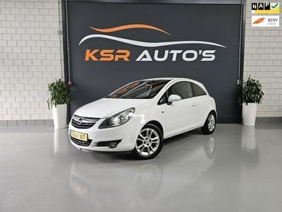 tweedehands Opel Corsa 1.2-16V Cosmo 3DR |Apk |Wit |Cruise