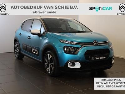 Blauw Occasion 2022 Citroën C3 Shine Hatchback | € 15.950 (Duur)