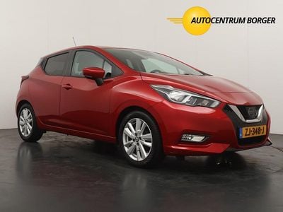 Occasion Nissan Micra N-Connecta 101 PK (74 kW) 2019 Rood (metallic) Hatchback