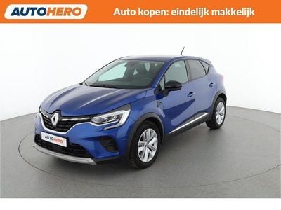 Blauw (metallic) Occasion 2021 Renault Captur Life SUV | € 14.249 (Super prijs)