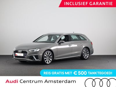 tweedehands Audi A4 Avant 35 TFSI S edition 150 pk Automaat | Verlengde garantie | Navigatie | Parkeersensoren achter | Stoelverwarming