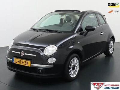 Zwart Gebruikt 2012 Fiat 500C Pop Cabriolet | € 5.999 (Eerlijke prijs)