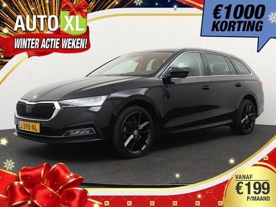 Zwart Gebruikt 2020 Skoda Octavia RS Stationwagen | € 18.940 (Goede deal)