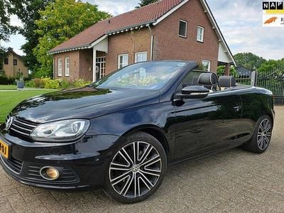 Zwart Gebruikt 2013 VW Eos Exclusive Cabriolet | € 17.950