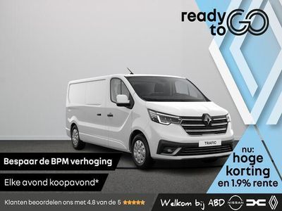 tweedehands Renault Trafic Gesloten Bestel L2H1 E-TECH Electric 120 1AT Comfort Automatisch | handsfree Card voor openen, sluiten en starten zonder gebruik van de sleutel | 8'' EasyLink Navigatiesysteem met Apple Carplay & Android Auto