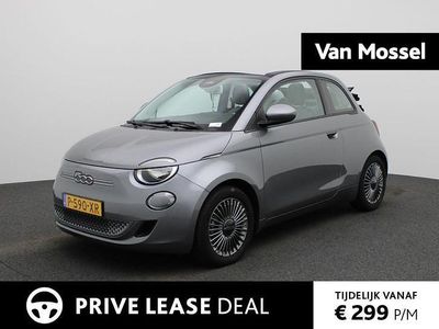 Grijs Gebruikt 2022 Fiat 500e Icon Cabriolet | € 17.400 (Goede deal)