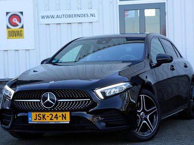 Zwart Gebruikt 2021 Mercedes A250 AMG line Hatchback | € 30.900 (Eerlijke prijs)
