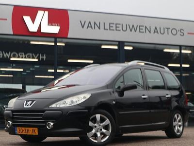 Zwart Occasion 2008 Peugeot 307 Premium Stationwagen | € 448 (Super prijs)