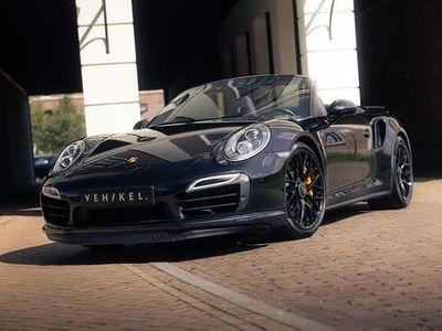 Zwart Gebruikt 2015 Porsche 911 Turbo S Cabriolet Cabriolet | € 129.950