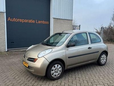 Beige Occasion 2005 Nissan Micra Visia Hatchback | € 999 (Goede deal)