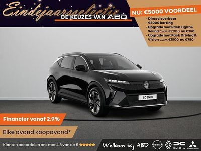 Zwart Nieuw 2025 Renault Scenic E-Tech Komfort SUV | € 42.965 (Eerlijke prijs)