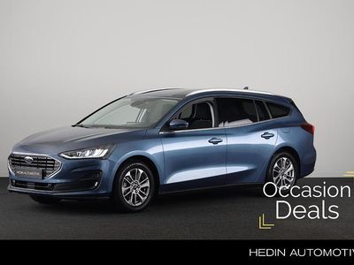 Blauw Occasion 2024 Ford Focus Titanium X Stationwagen | € 24.945 (Eerlijke prijs)