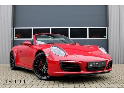 tweedehands Porsche 911 Carrera 4 Cabriolet 991 3.0 Carrera 4 Origineel NLD / 26K KM! / BOSE / Carbon / Karmijn Rood