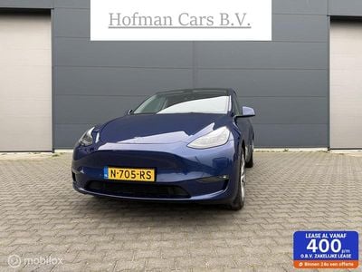 Occasion Tesla Model Y Long Range AWD 378 kW (514 PK) 2021 Blauw SUV