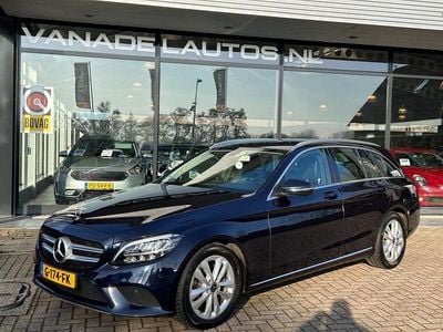 Occasion Mercedes C220 Advantage 195 PK (143 kW) 2018 Blauw Stationwagen
