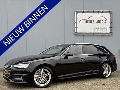 Zwart (metallic) Gebruikt 2018 Audi A4 S-Line Stationwagen | € 19.945 (Goede deal)