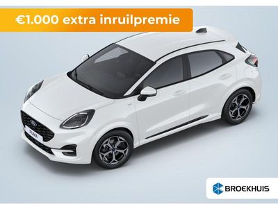 Wit Nieuw 2025 Ford Puma ST-Line SUV | € 32.435 (Eerlijke prijs)